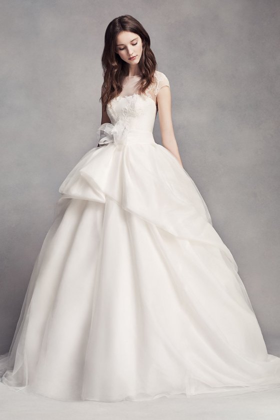Lace Illusion Wedding Dress VW351315 [VW351315]
