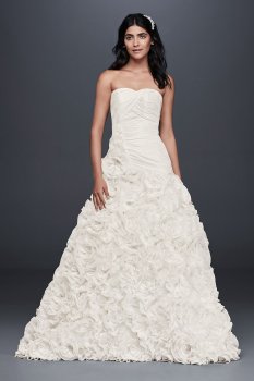 Rosette Skirt Wedding Dress Collection OP1304