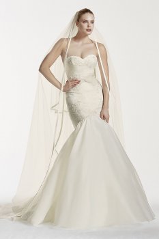 Truly Zac Posen Mermaid Wedding Dress with Lace ZP341560