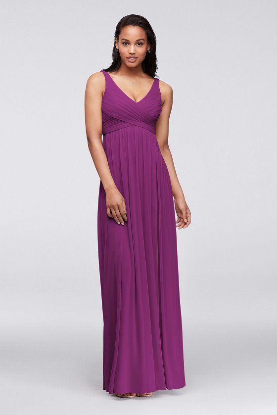 Long Dress with Mesh and Swooping Cowl Back Detail F15933 [F15933]
