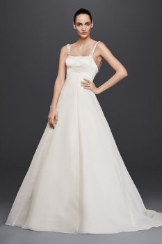 Truly Zac Posen Satin A-Line Wedding Dress ZP341683