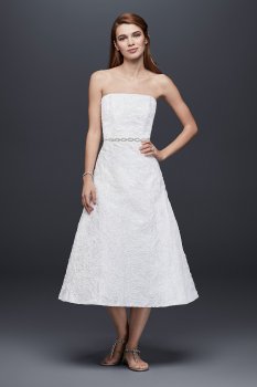 Soutache Lace Tea-Length Wedding Dress Collection OP1314