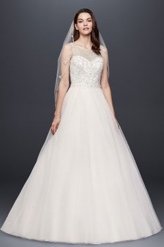 Beaded Organza Ball Gown Wedding Dress Collection WG3866