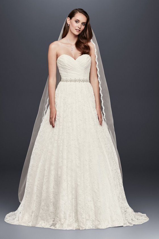 Lace Sweetheart Wedding Ball Gown Collection WG3829 [WG3829]