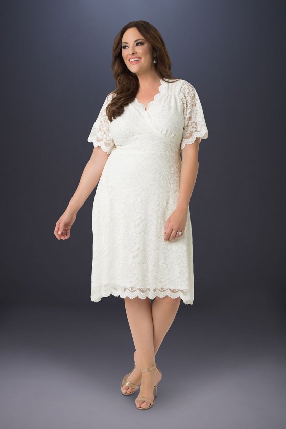 Graced with Love Plus Size Lace Wedding Dress 19170901 [19170901]