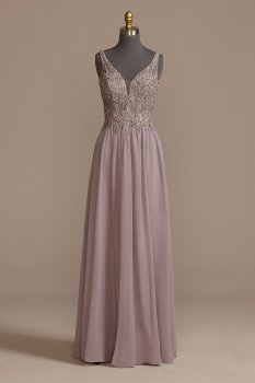 New Style A-line Long Prom Dress with Beaded Bodice Style WBM2466