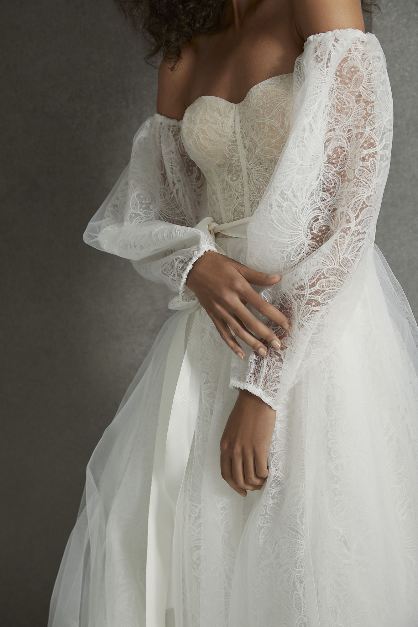 Dutch Lace Corset Wedding Dress SLVW351548